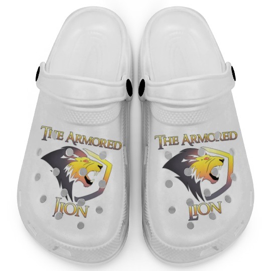The Armored Lion Logo Clogs
