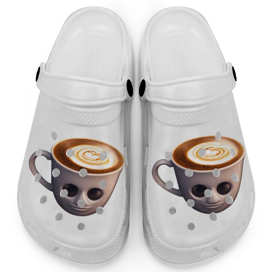 Creepy Coffee Cup Clogs