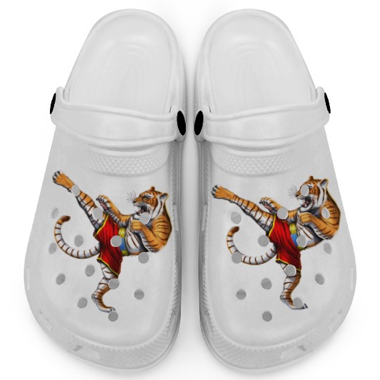 Tiger Muay Thai Fighter Clogs