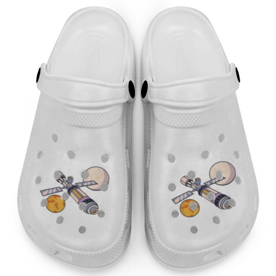 Rocket Scientist Studied Science In Training Clogs