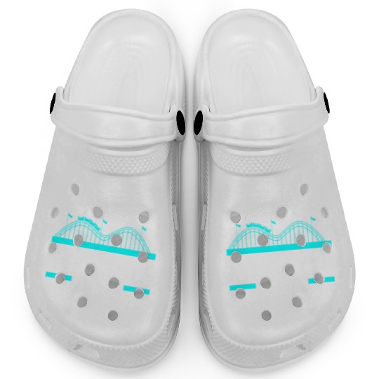 Roller Coaster Wooden Coaster Amusement Park Clogs