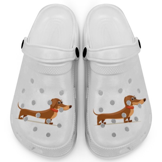 Dachshund Dog Lover, Gog Mom, Dog Dad Clogs