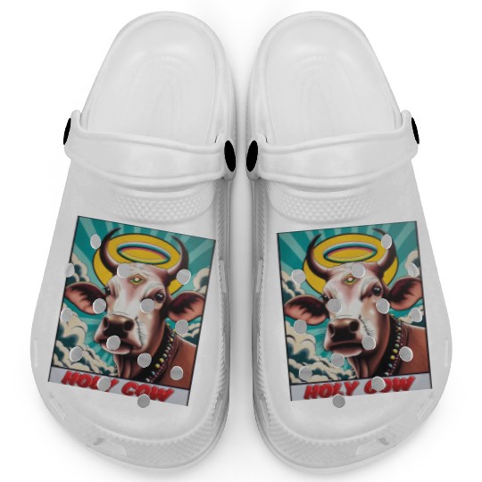 Holy Cow Humor Funny Comics Clogs