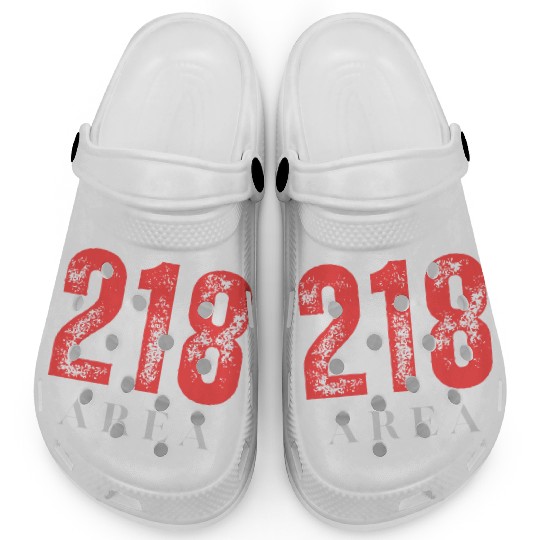 218 Area Code Retro Minnesota Duluth Clogs