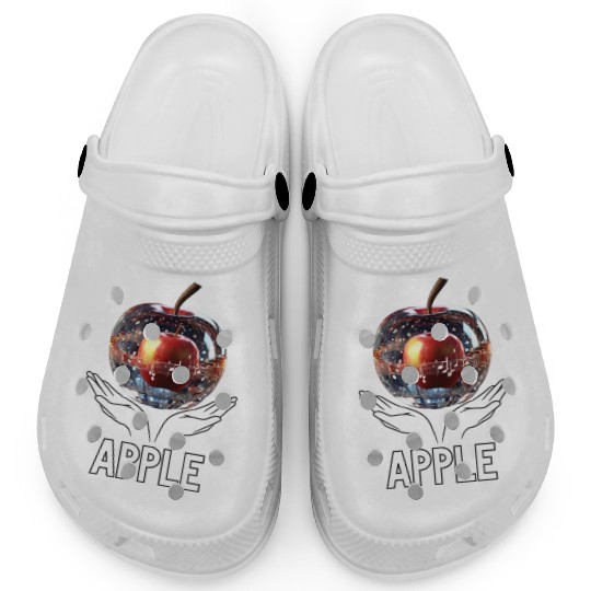 Crystal Apple Clogs