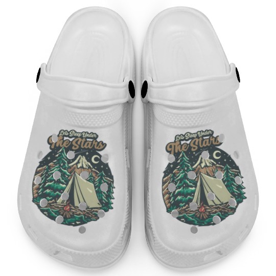 Let's Sleep Under The Stars Clogs