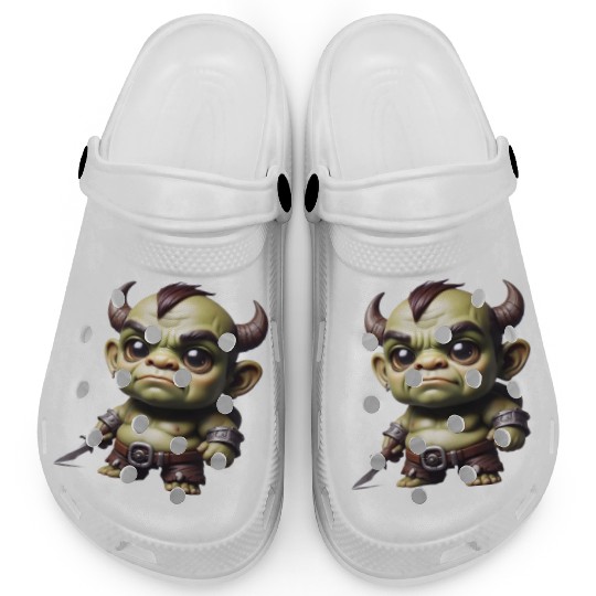 Anime chibi orc Clogs