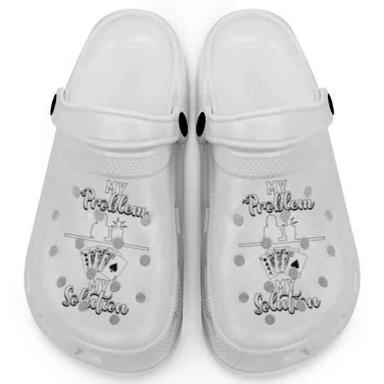 Classic Blackjack My Problem My Pictogram Mom Dad Clogs