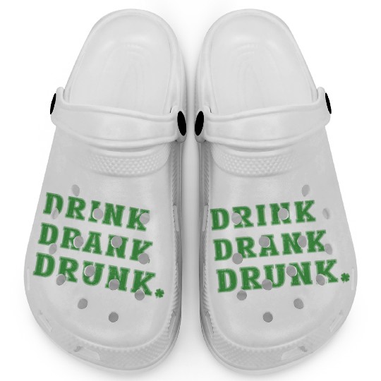 Funny St. Patty's Day Drinking Clogs