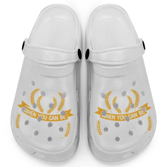 Salty or Malty Craft Beer Humor Clogs