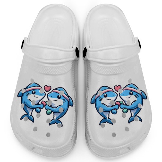 Shark Squad s Swim Gym Clogs