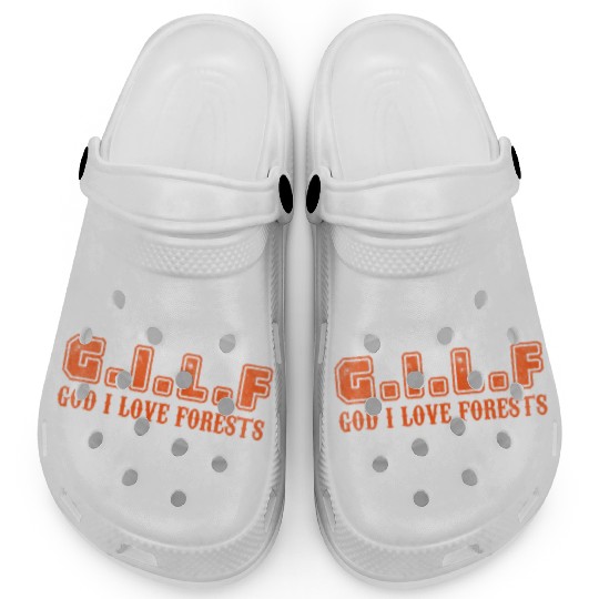 God I love forests Clogs