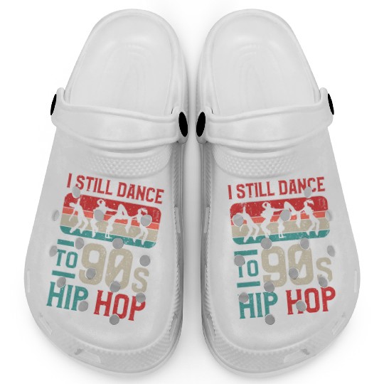 90s Breakdance Music Funny Breakdancer Clogs