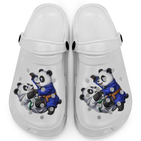 Panda Bears Jiu-Jitsu Clogs
