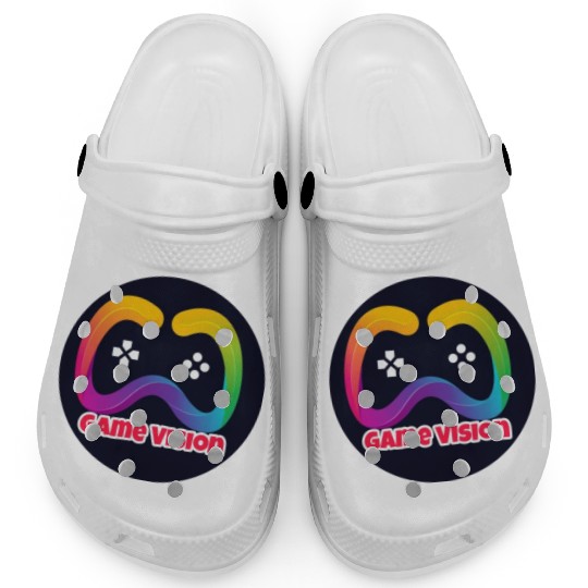 Game Vision Official YouTube Channel Logo Clogs