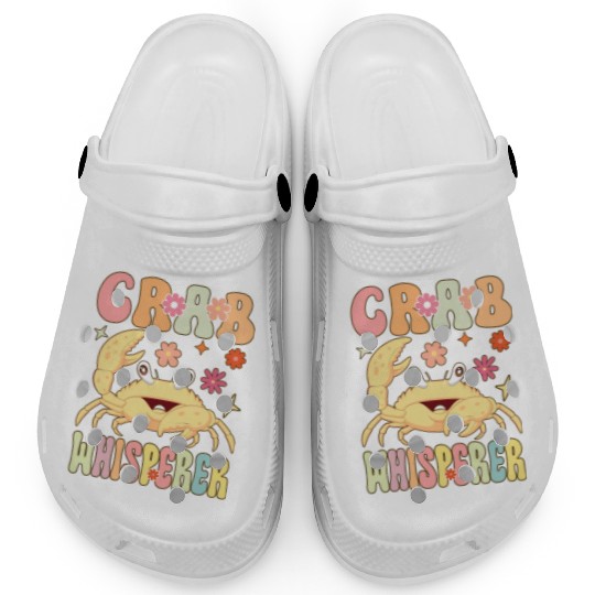 Groovy Crab Lover Seafood Lover Clogs
