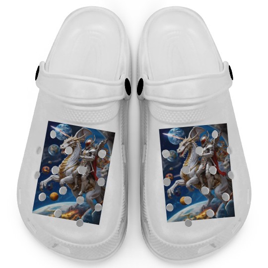 A powerful fantasy extraterrestrial warrior Clogs