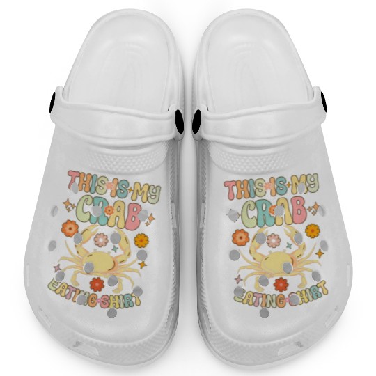 Groovy Crab Lover Seafood Lover Clogs