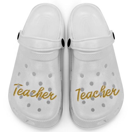 Never Mess With An English Teacher Gift Clogs