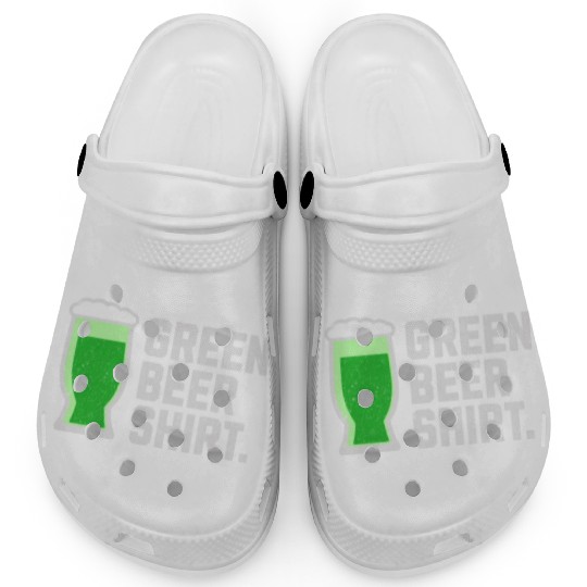 Green Beer Clogs for St. Patrick's Day