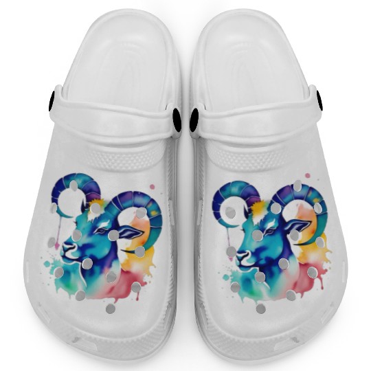 Color splash zodiac: Capricorn Clogs