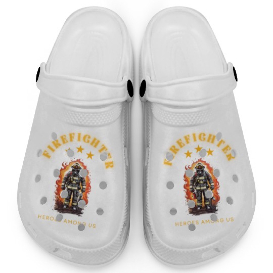 Firefighter Heroes Among Us Clogs