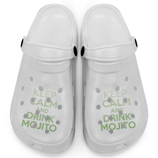 Keep Calm And Drink Mojito Clogs - Funny Rum