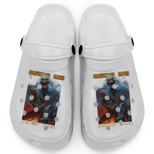 Graveyard Gains Cemetery Chains Clogs