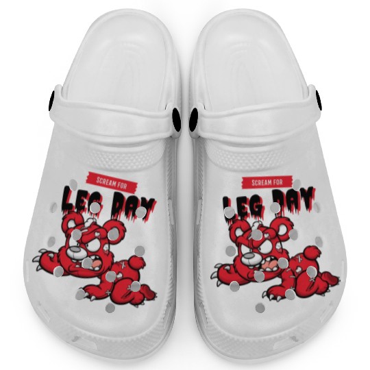 Scream for Leg Day Clogs