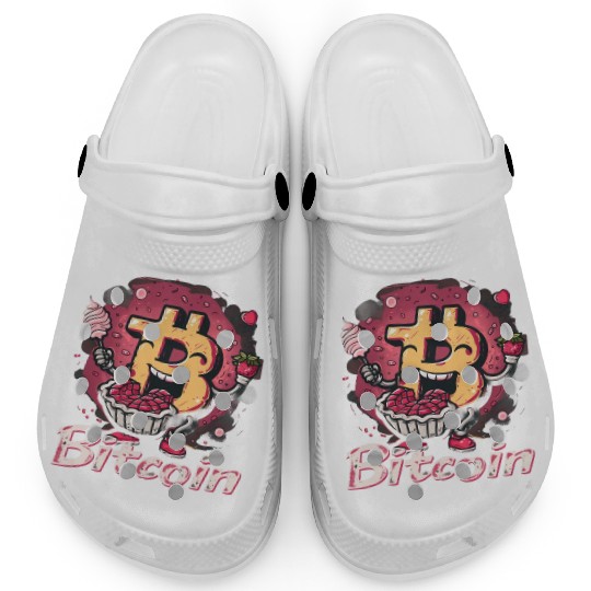 Pi day 3.14 Crypto Bitcoin Math Strawberry Pie Clogs