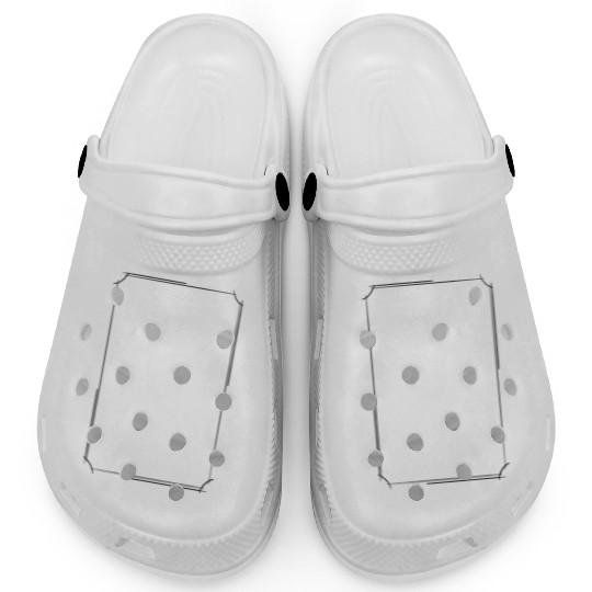 Banner Frame Decoration Gothic / Vampire Style. Clogs