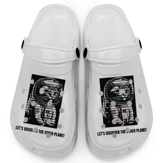 Let's discover the other planet, Astronaut cat. Clogs