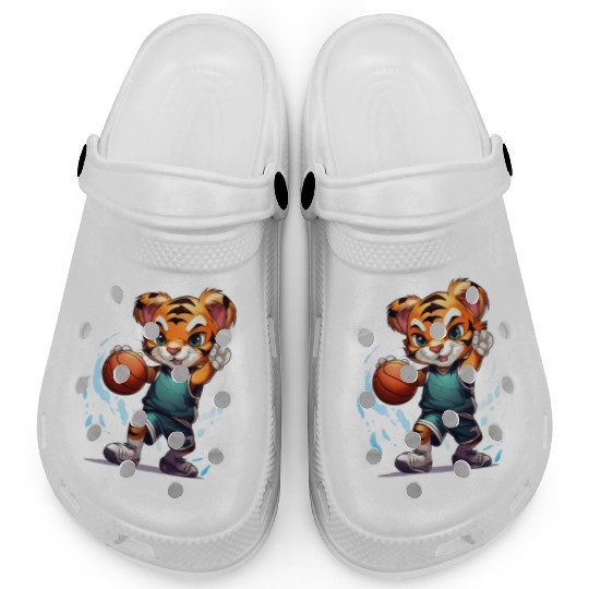 Tiger basketball Clogs
