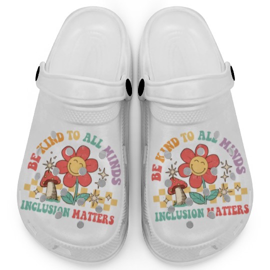 Be Kinds Minds Inclusion Sped Teacher Autism Clogs