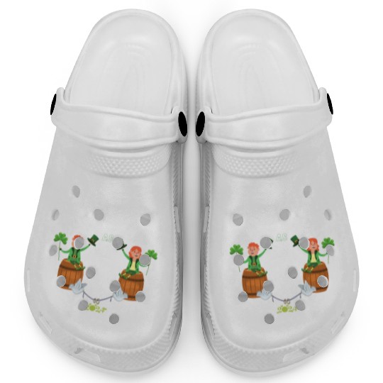 Husband Wife ,Our First St Patrick's Day As Mr&Mrs Clogs