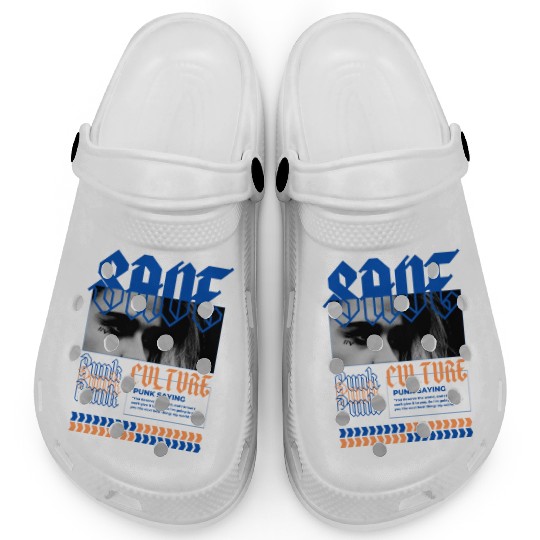 Save Punk Culture streetwear Clogs