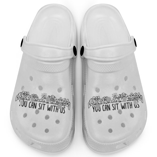 You can sit with us Jesus and twelve apostles Clogs