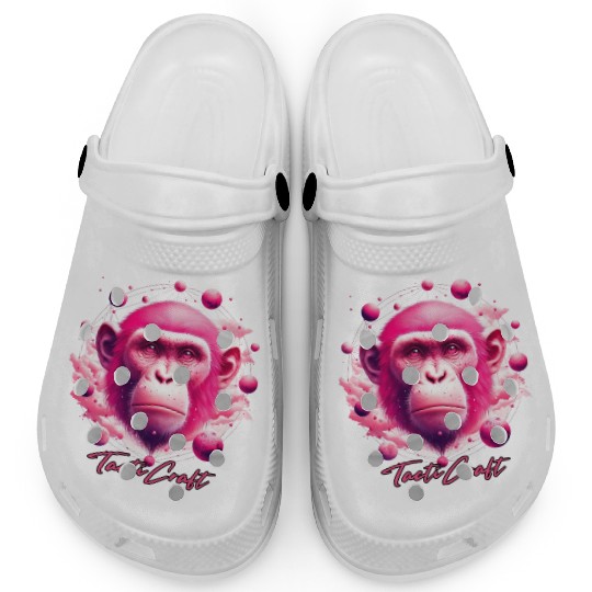 TactiCraft Pink Ape Galaxy Clogs