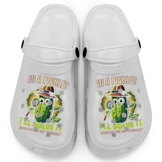 Pickle Lover Funny Pickle Dill pickle Pickled Clogs