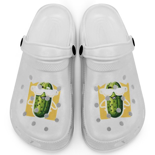 Pickle Lover Funny Pickle Dill pickle Pickled Clogs