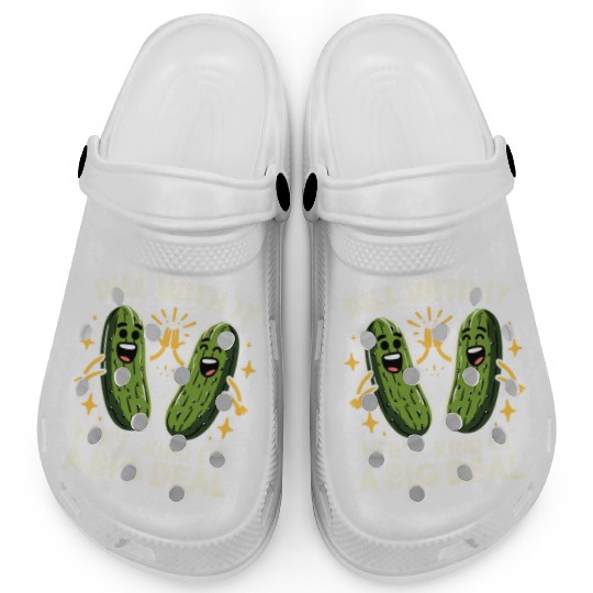 Pickle Lover Funny Pickle Dill pickle Pickled Clogs