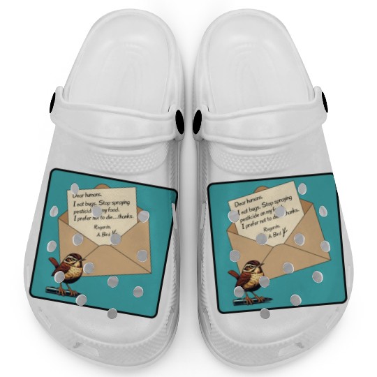 Cute Little Angry Bird Design Clogs