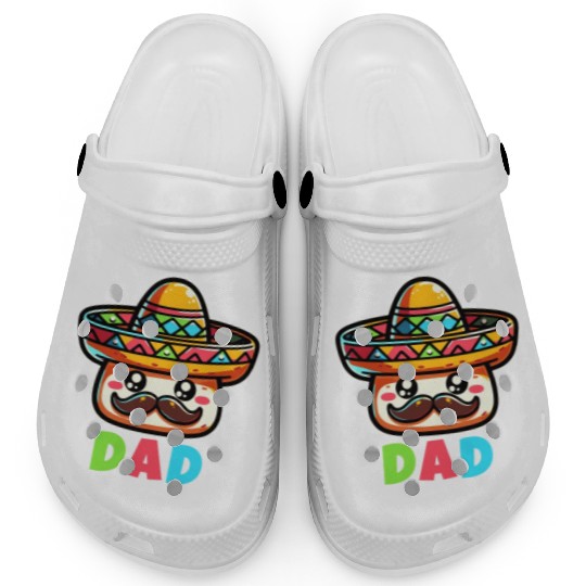 Cinco De Mayo Dad Clogs