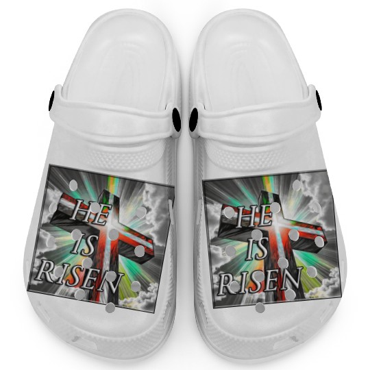 Cross, He is Risen - 1 Clogs