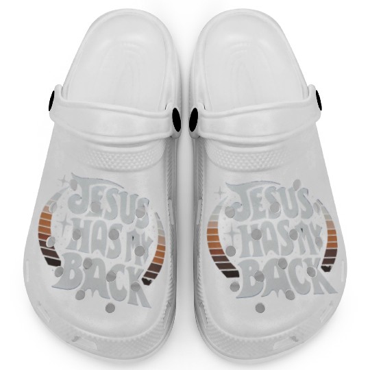 Jesus Has My Back 23 Clogs