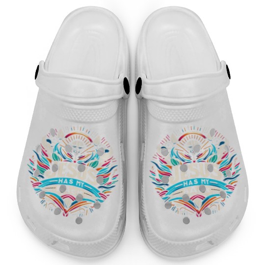 Jesus Has My Back 27 Clogs