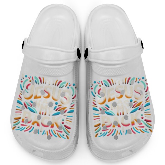 Jesus Has My Back 29 Clogs