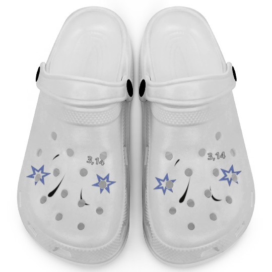 happi pi day, math lovers, design of math teacher Clogs
