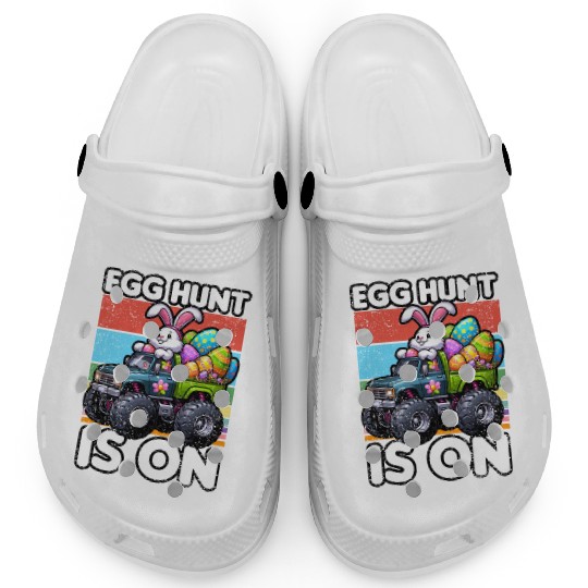 EGG HUNT IS ON EASTER Clogs