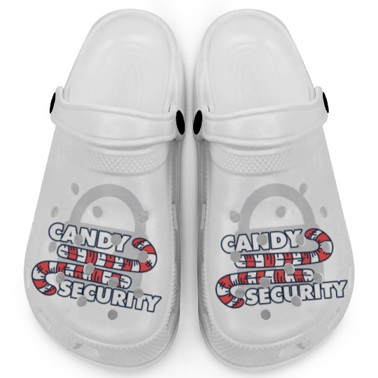 Candy Security Mom Dad Matching Birthday Costume Clogs